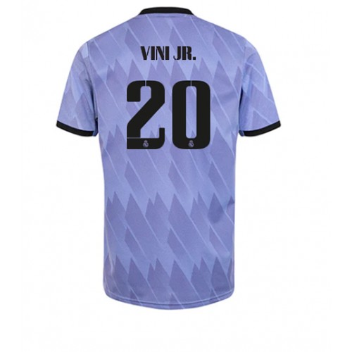 Real Madrid Vinicius Junior #20 Bortedrakt 2022-23 Kortermet Real Madrid Vinicius Junior #20 Bortedrakt 2022-23 Kortermet